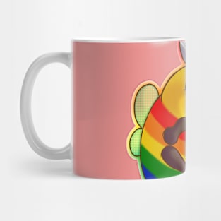 Rainbow Bee Mug